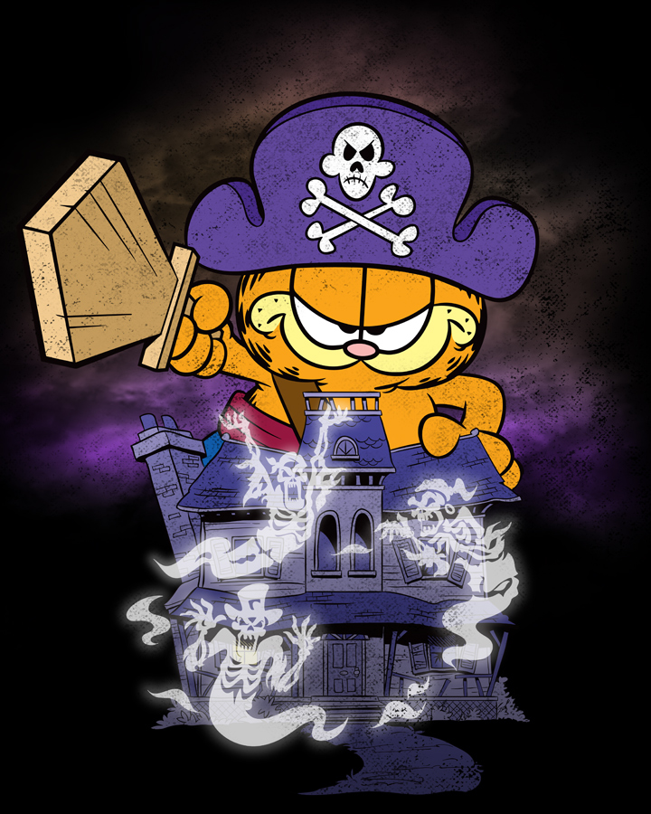 Garfield's Halloween Adventure 30th anniversary collection from FrightRags