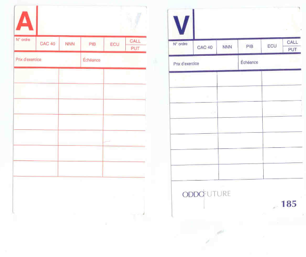 Trading Pit Blog MATIF trading cards