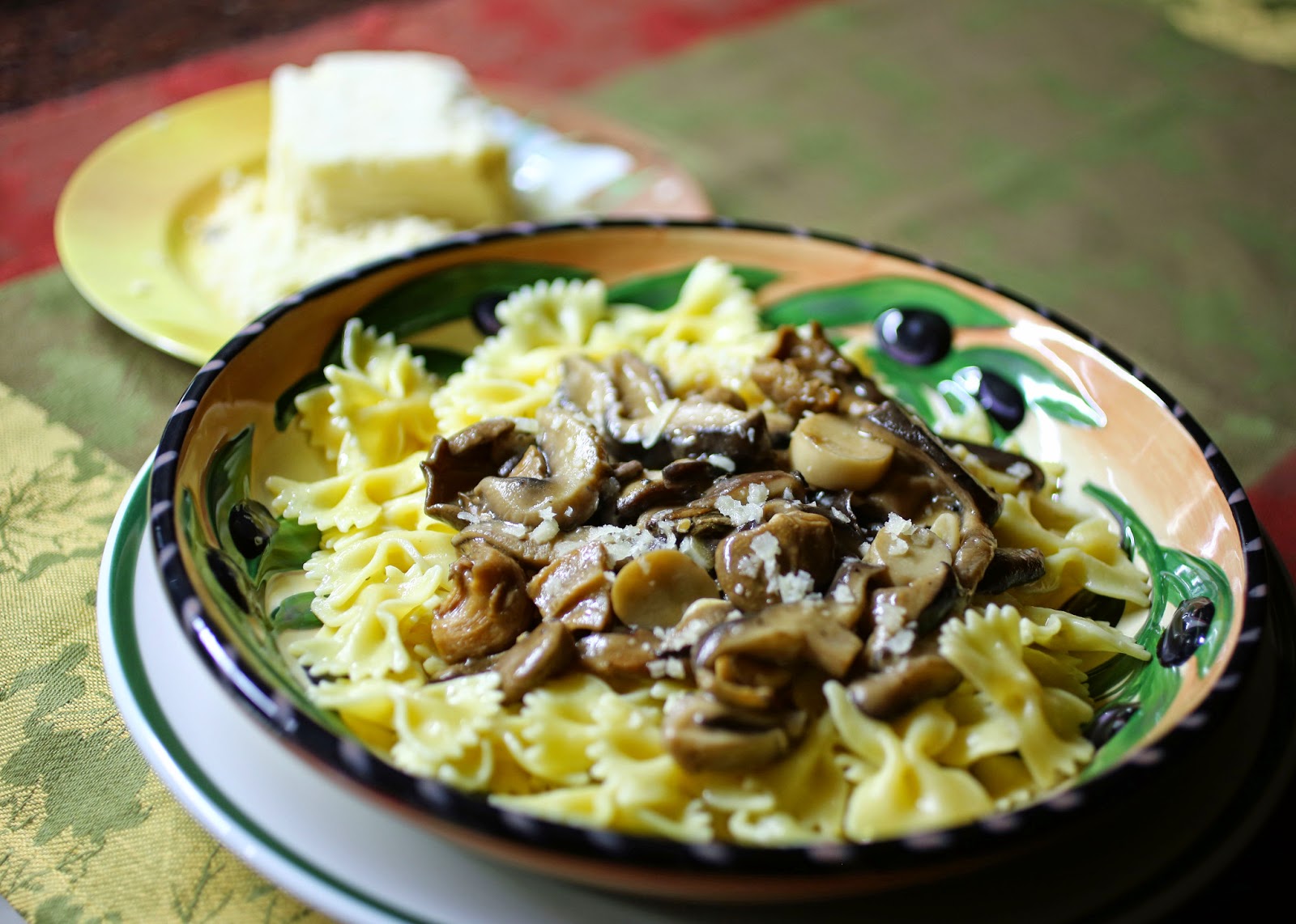 We Cook You Cook Farfalle Pasta With Mushroom Sauce