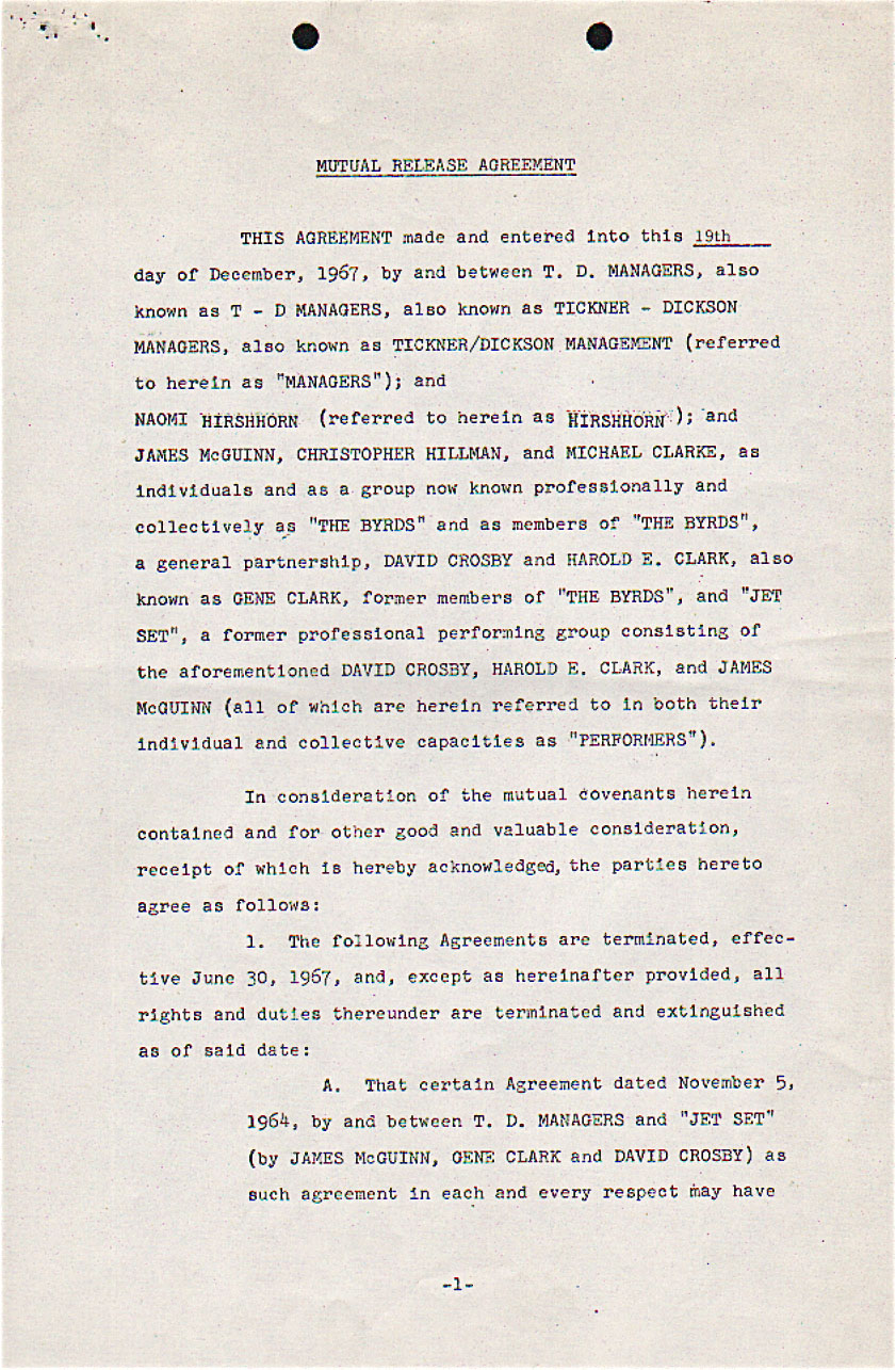 music management contract