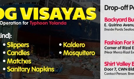 Tindog Visayas a Call for Help for Typhoon Yolanda(Haiyan) Victims