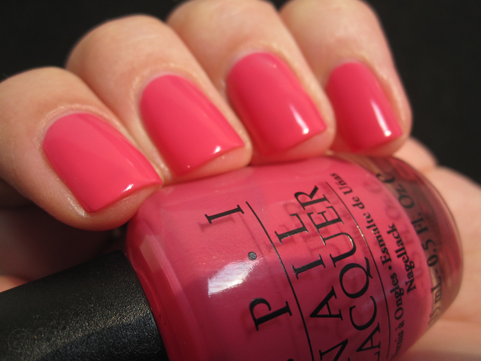 6. OPI Nail Lacquer in "Strawberry Margarita" - wide 3