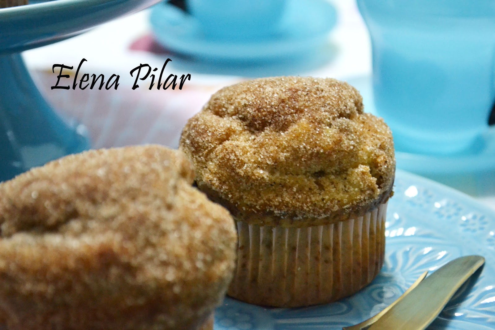 Mi Recetario por Elena Pilar Muffins de plátano, mantequilla de