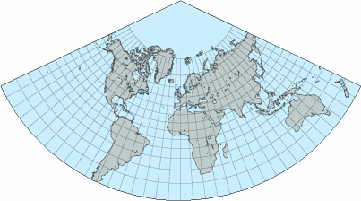 map projections projection conic mapping conical geographic systems