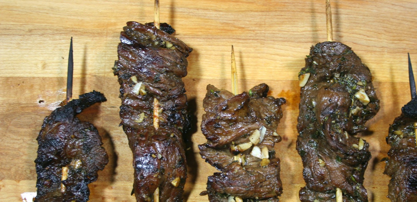 Just A Darling Life Skirt Steak Skewers