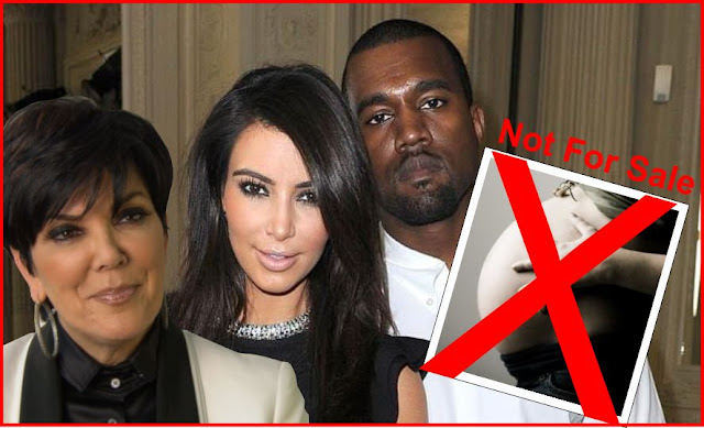Kanye Kim Kardashian will not sell baby photos