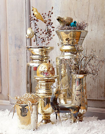 christmas-tree-golden-brown-decoration-craft-theme-idea-holiday-decor ...