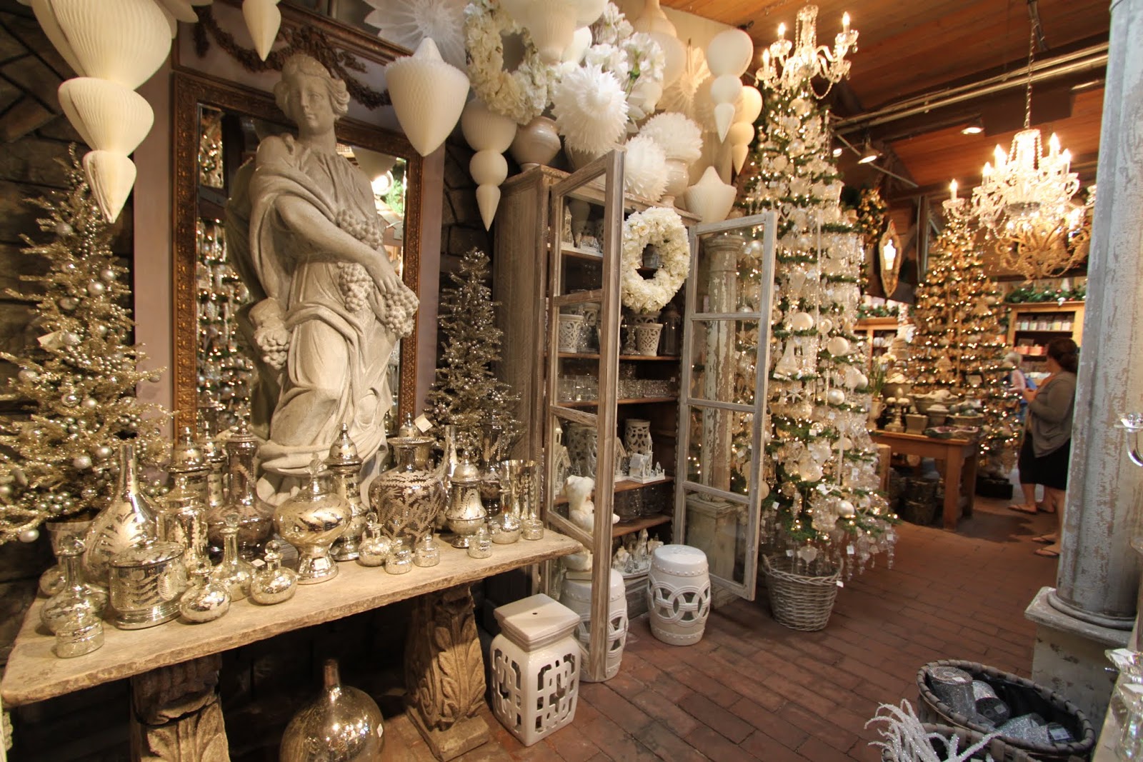 christmas in october roger's gardens midcentury modern remodel
