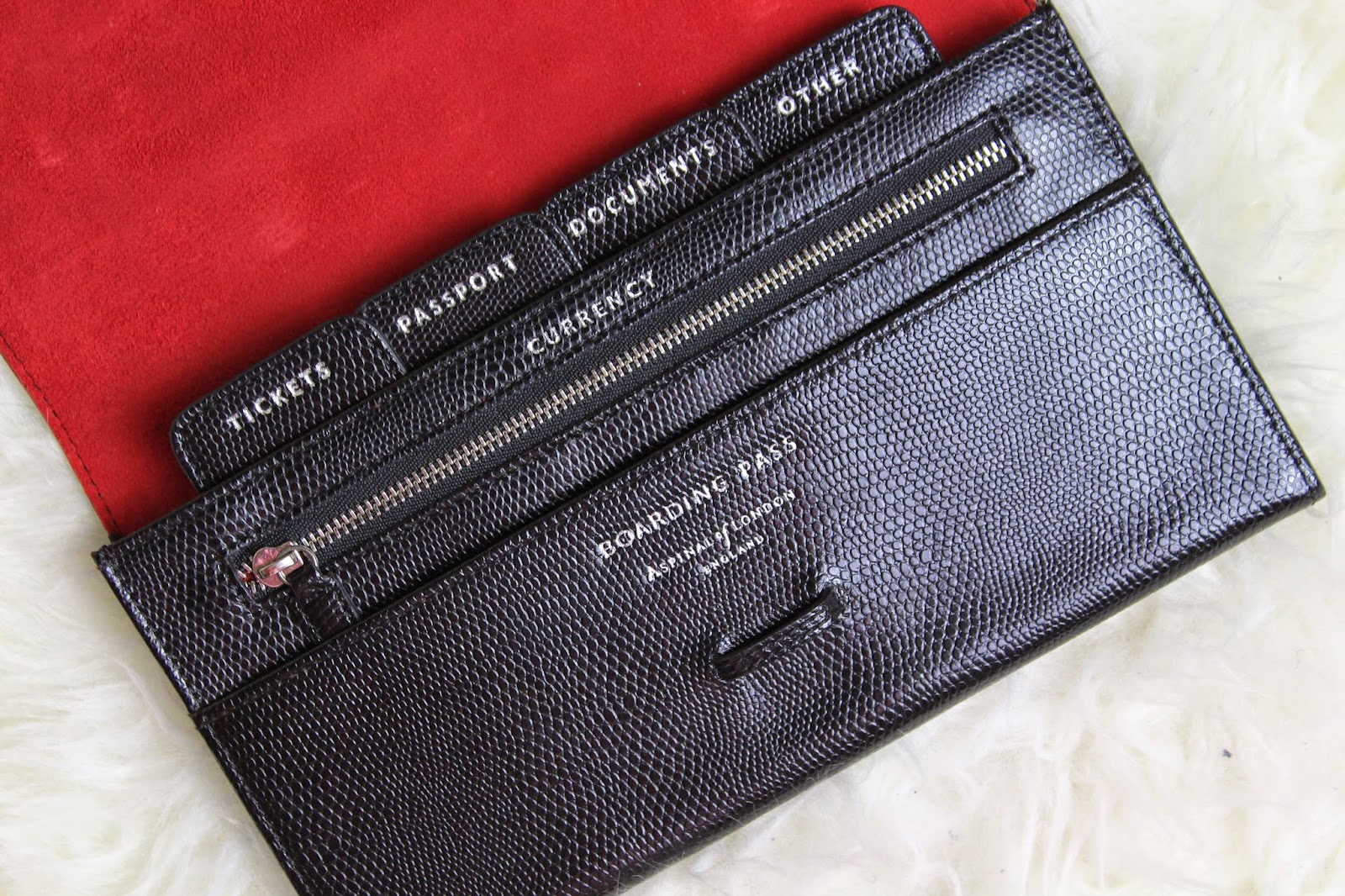 aspinal of london classic travel wallet