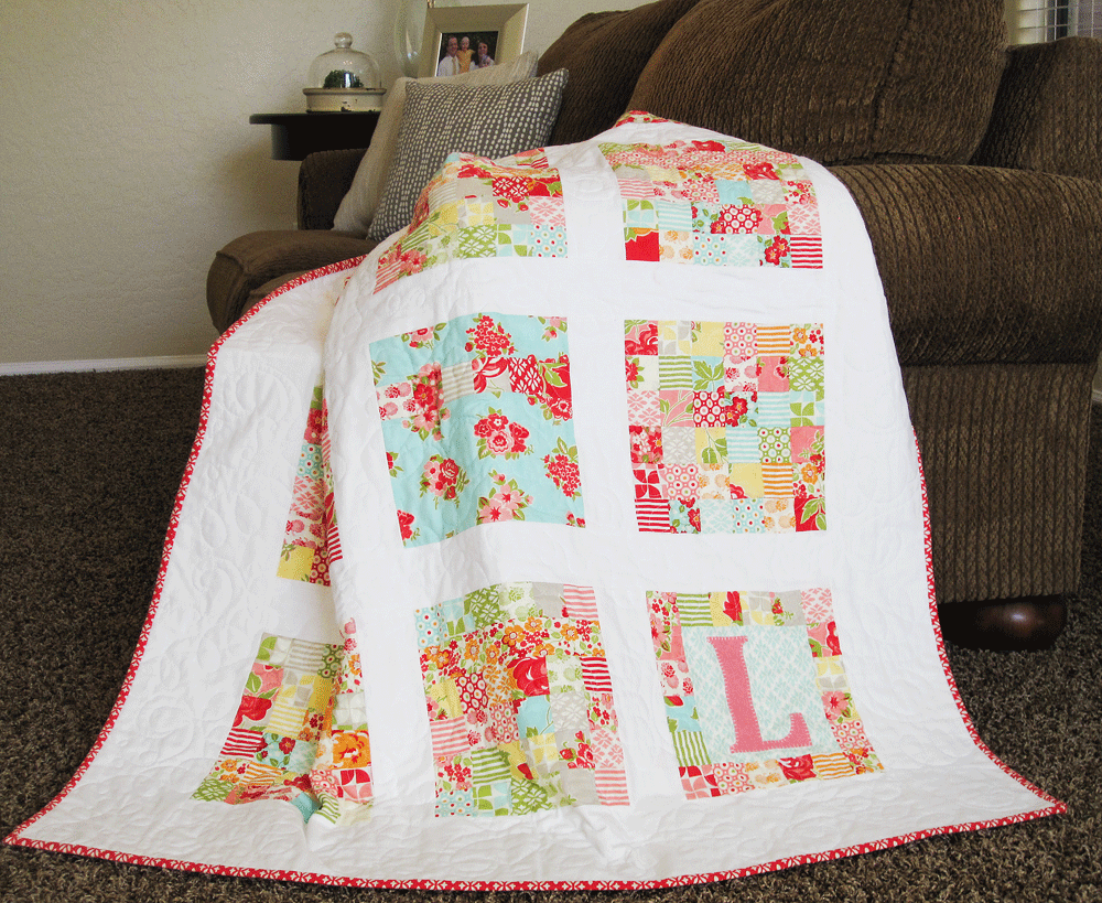 Everyday Celebrations Tutorial Marmalade Squares Quilt