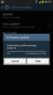 Samsung Galaxy S4 Android 4.3 Update