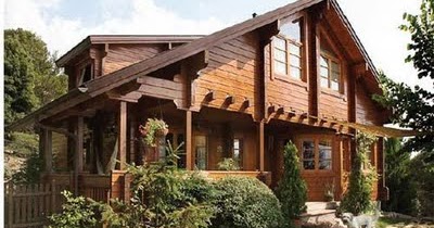Decoraciones y Modernidades: Modernas casas de madera 2012
