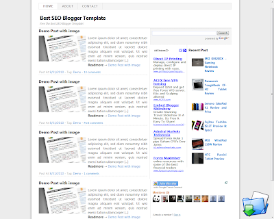 template blogger SEO friendly 2011