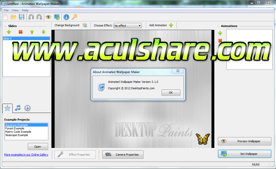 Animated Wallpaper Maker 3.1.0 Full Serial Free Download Software