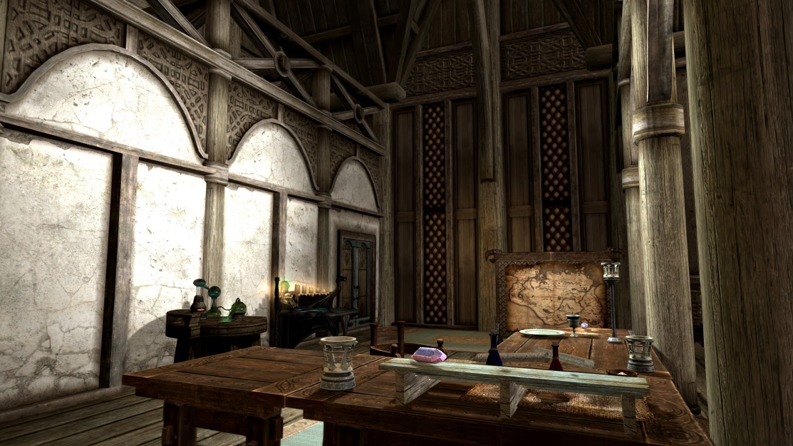 The Art of Architecture Skyrim Architecture Dragonsreach