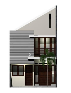Denah Rumah Minimalis 5x9 5 Meter  2 Lantai Desain Denah 