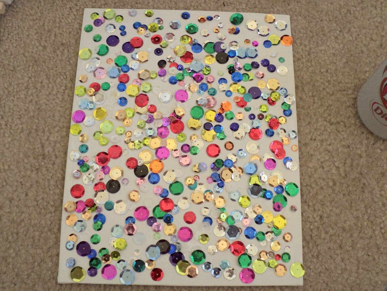 Vashti Couture Sequin Wall Art