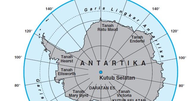 Karakteristik Benua Antartika Lengkap Atap Ilmu