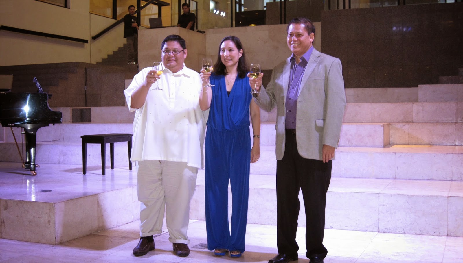 Amir Precilla - General Manager of Ayala Malls Cinemas, Myrna Fernandez - President of Ayala Malls Cinemas, Dr. Raul Sunico - CCP President