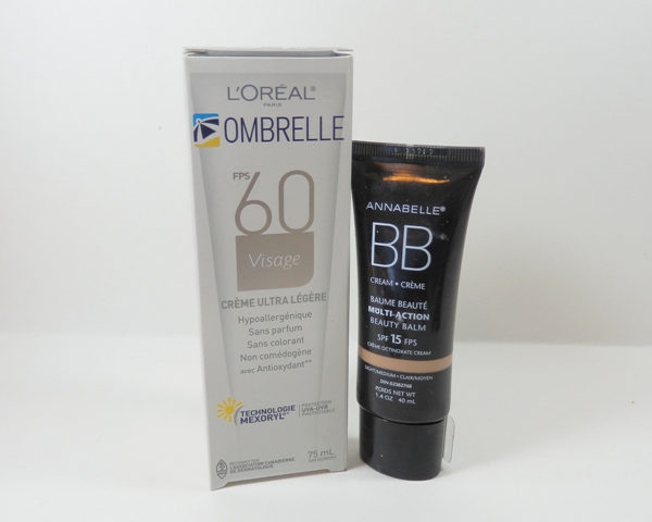 L'Oreal Ombrelle Visage and Annabelle BB Cream
