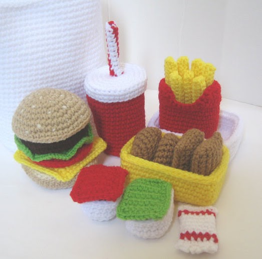 CROCHET N PLAY DESIGNS Pattern Update Happy Meal