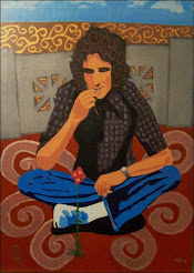 Retrato de Luis Spinetta. Por: Der Steppenwolf  (Mar del Plata)