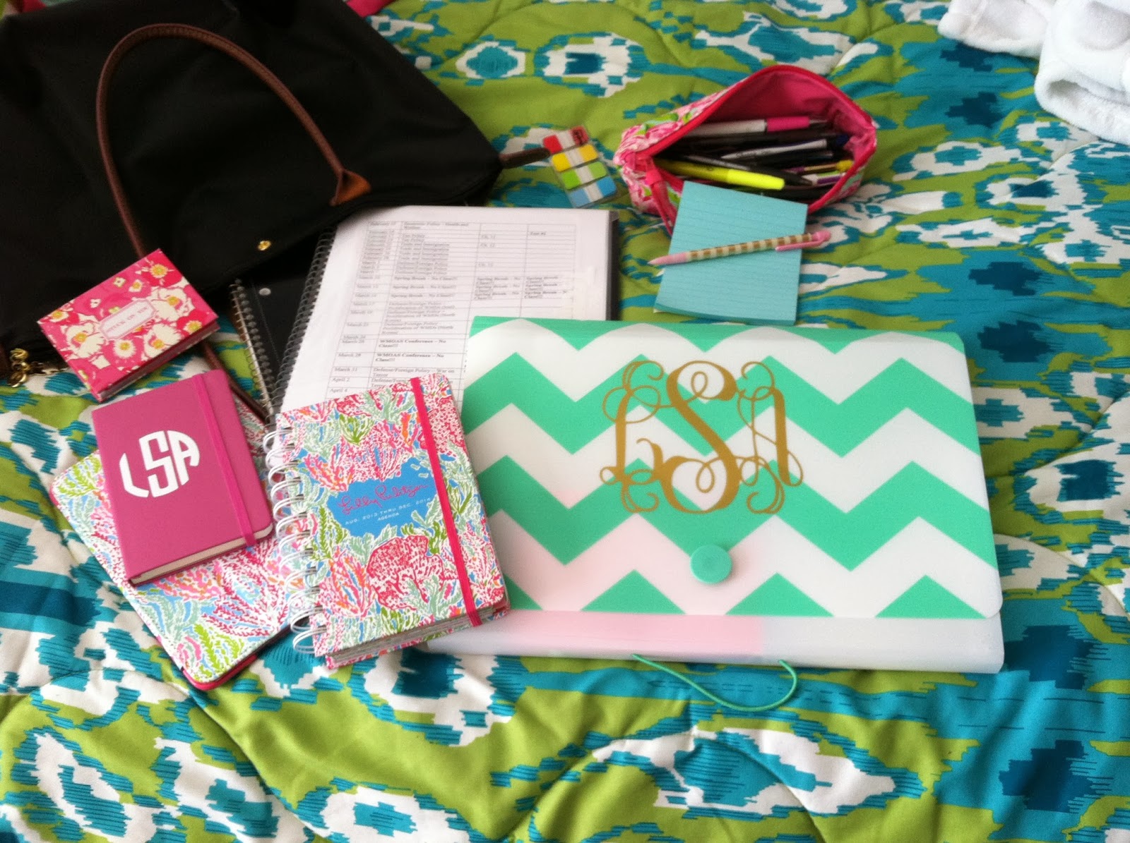 Knowledgeable and Happy What's in my school bag?