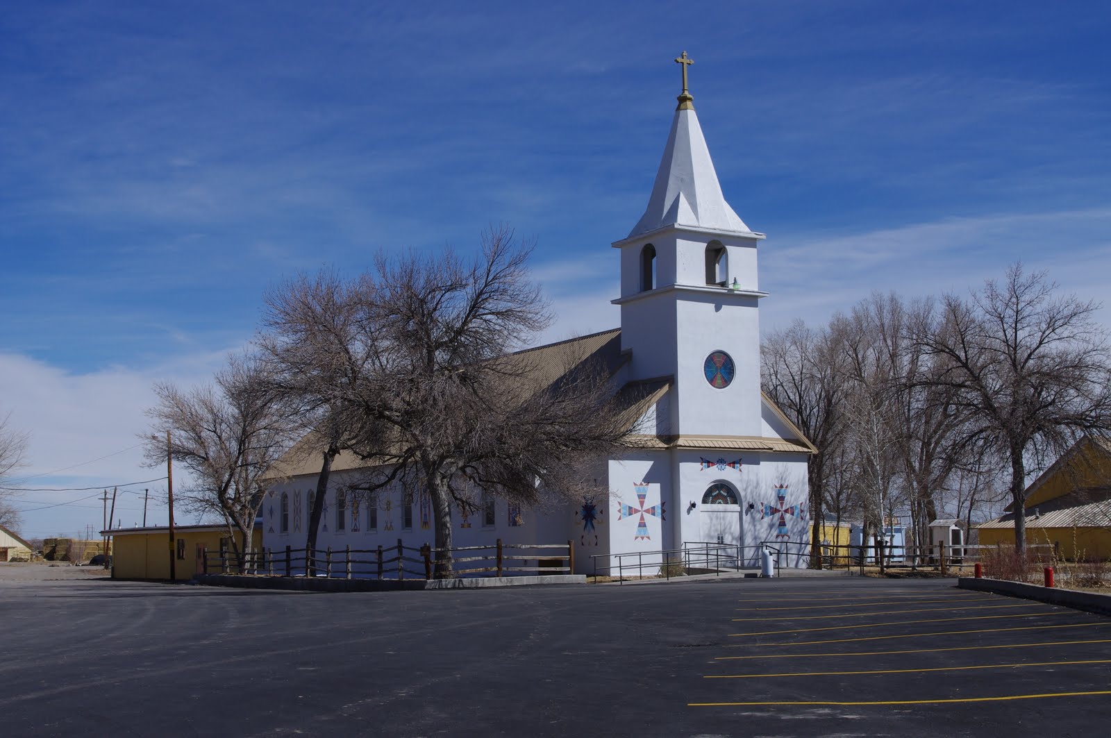 Churches of the West St. Stephens Mission, St. Stephens Wyoming, Wind