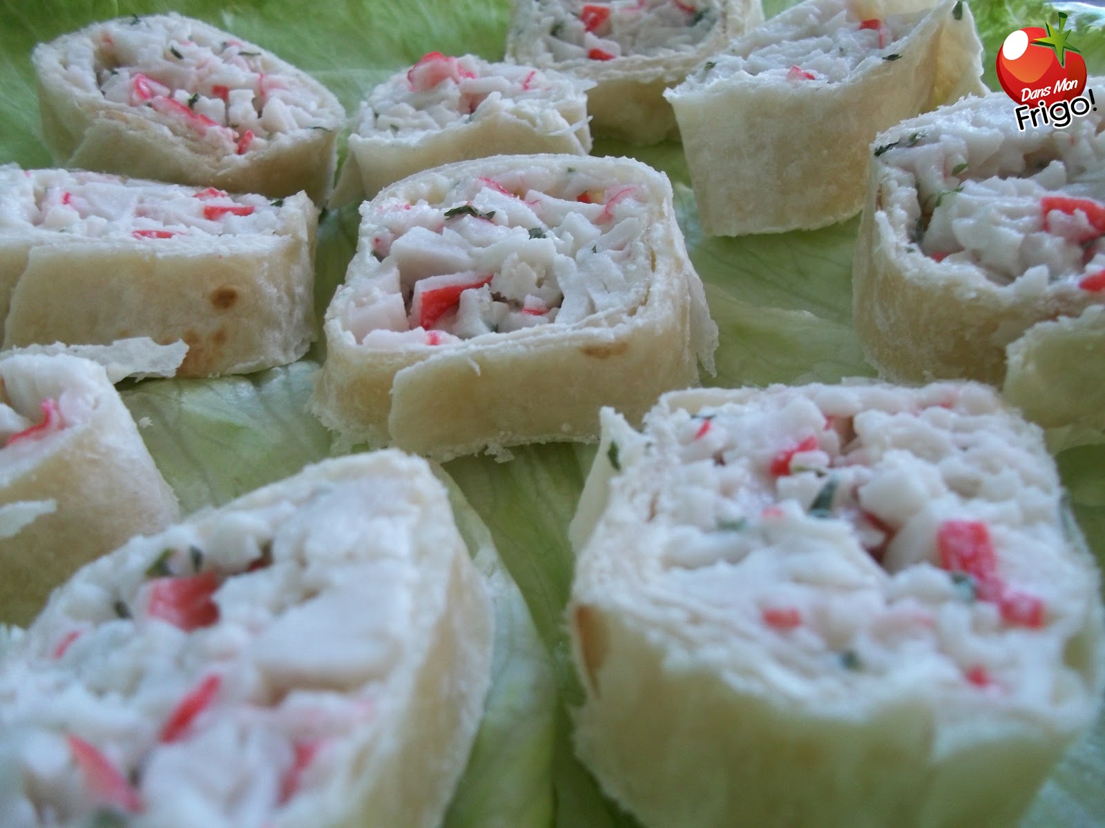 Dans mon frigo Canapés de goberge et fromage à la crème