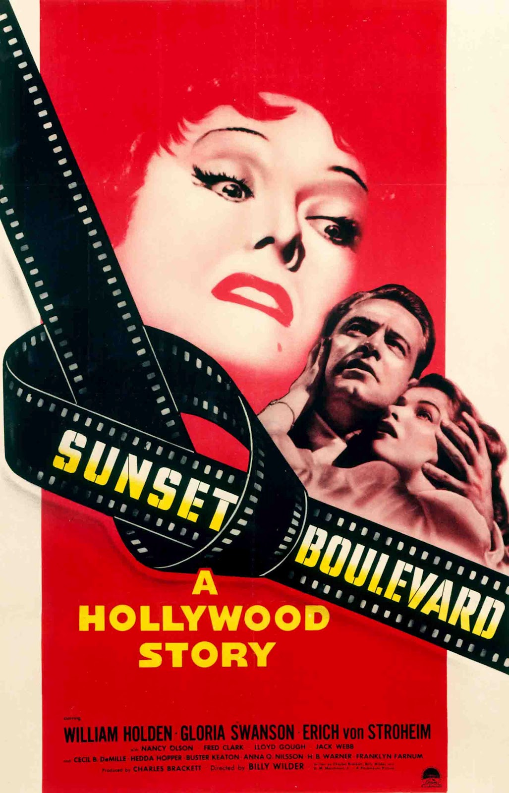 cinema just for fun Sunset Boulevard by Billy Wilder, 1950 (NR)