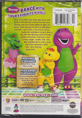 Dance with Barney DVD