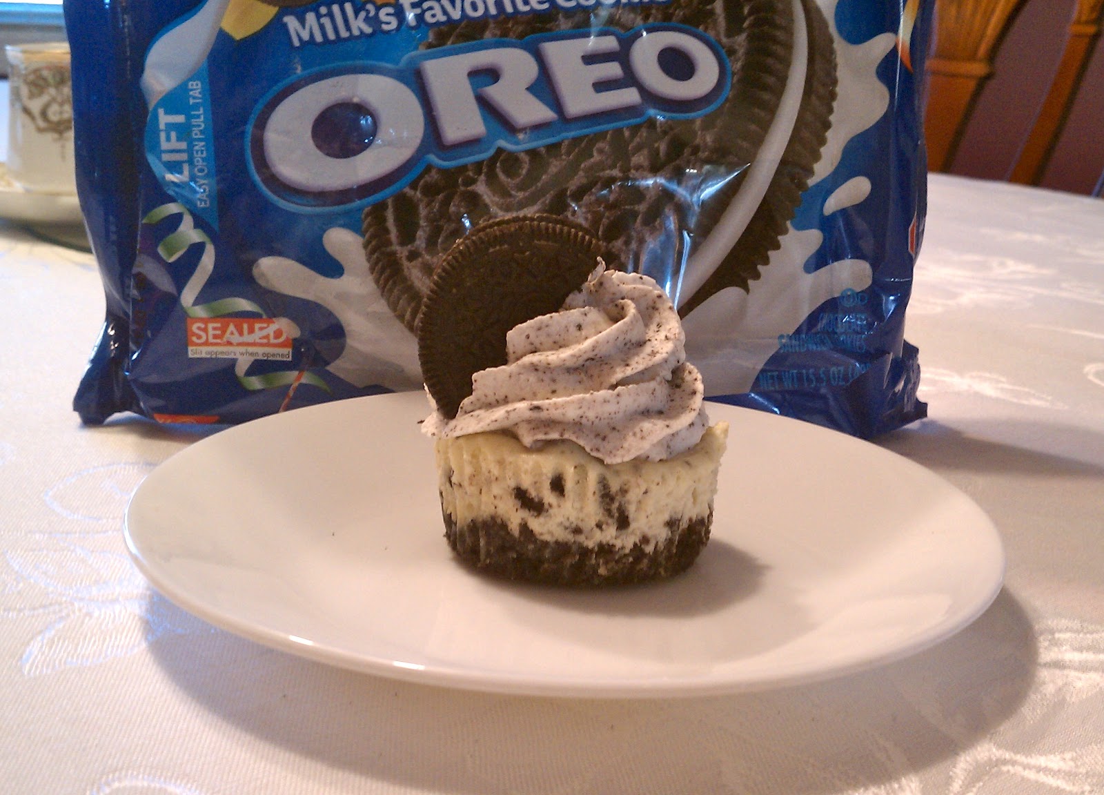cooking with gina Cookies n' Cream Cheesecake Cupcakes