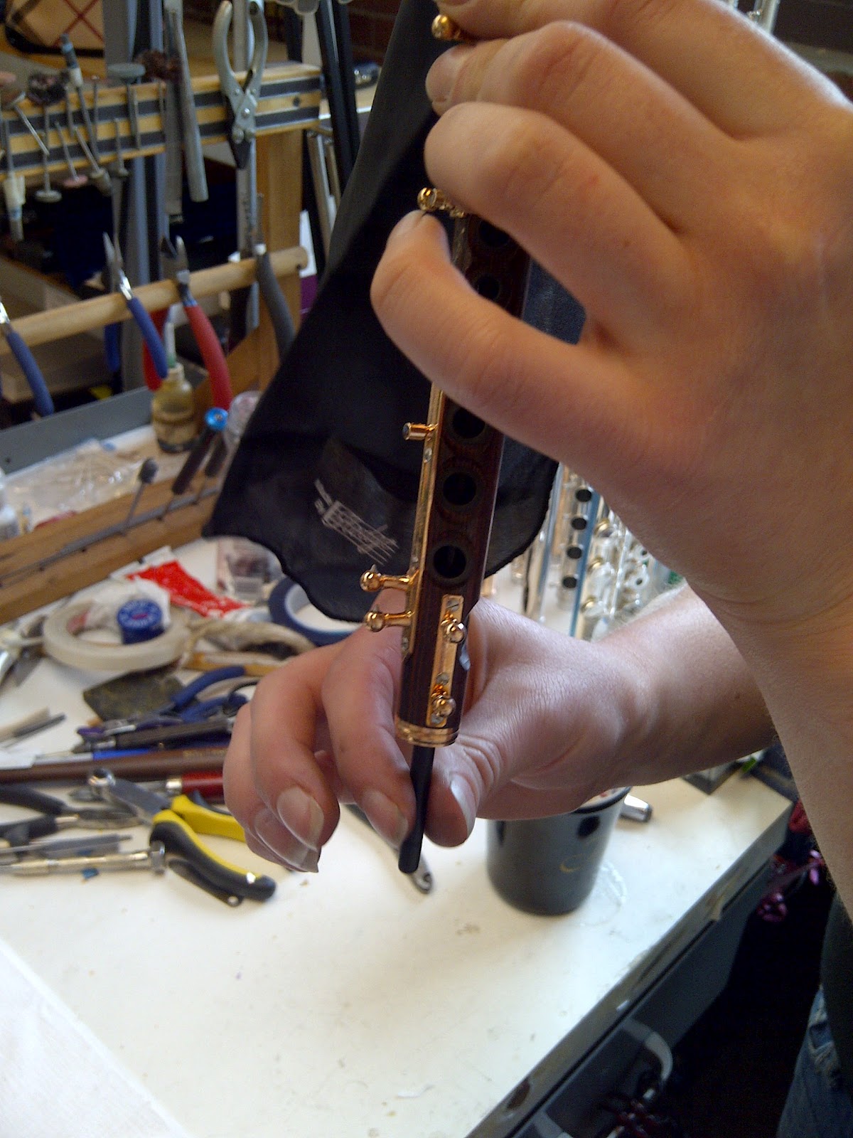 Repair My Flute Stuck Swab?