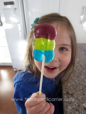 homemade lollipops