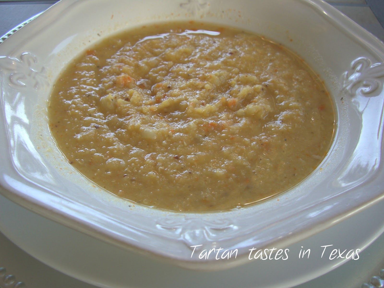 Tartan Tastes in Texas Scottish recipes Quick Ham & Lentil Soup
