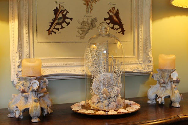 seashell decorating idea