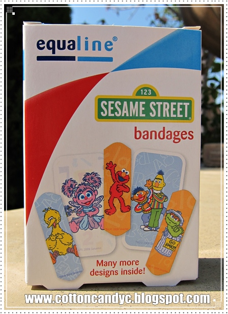 Cotton Candy Blog: Elmo Bandages!