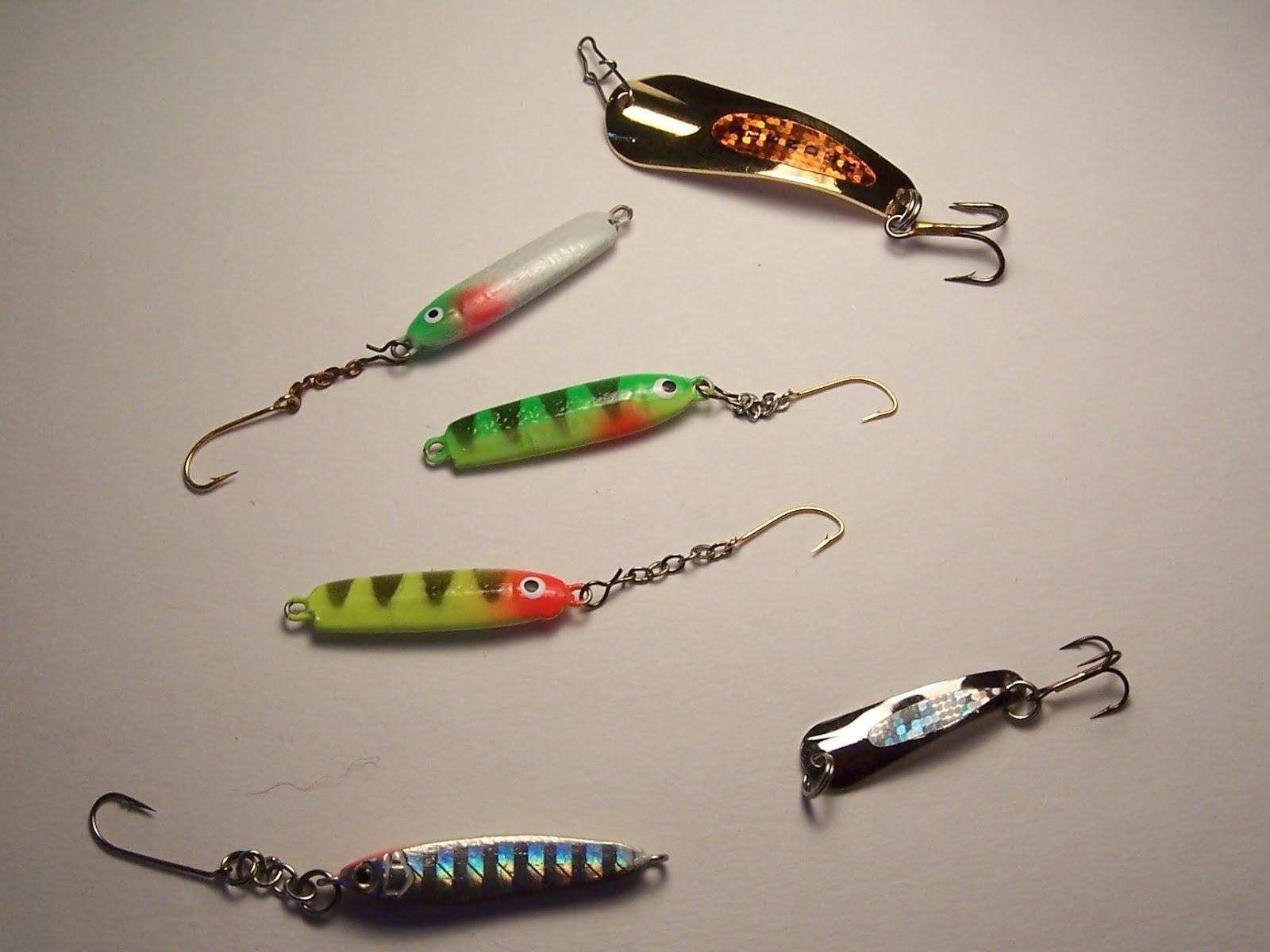 GUIDED VERMONT ICE FISHING TRIPS Jigging tackle