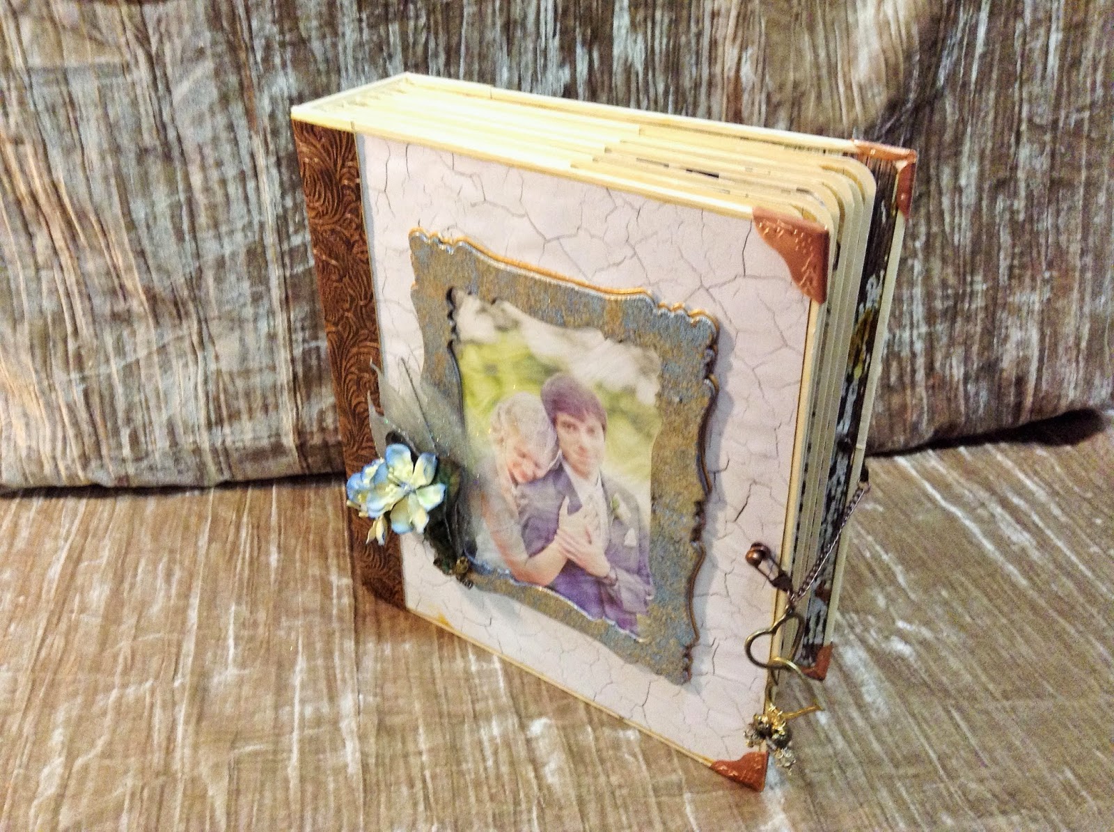 Heart of a Gipssy Rustic Western Theme Wedding Photo Album