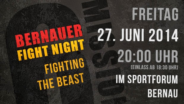 MISSION 6 - Fighting - The Beast !!! Willkommen zur Bernauer Fight Night - 2 Bernau LIVE - Dein Stadtmagazin für Bernau bei Berlin