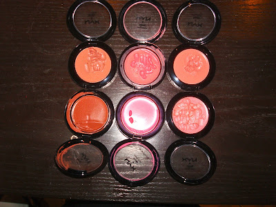 nyx cream blushes