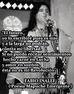 Fabio Inalef (Poeta Mapuche Emergente)