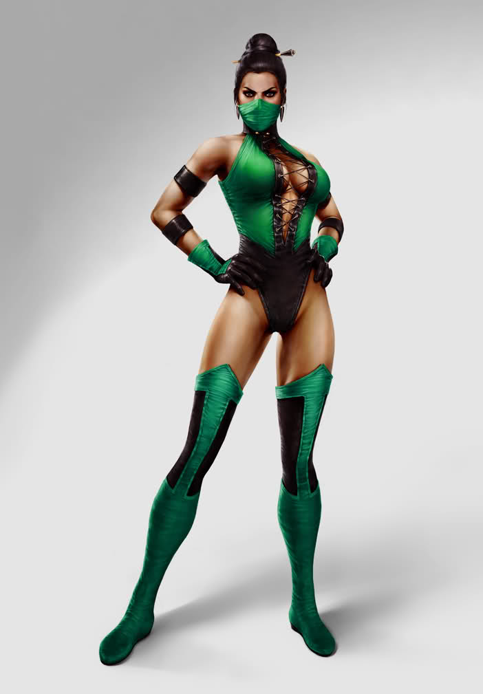 mortal kombat 9 kitana costume. mortal kombat 9 jade and