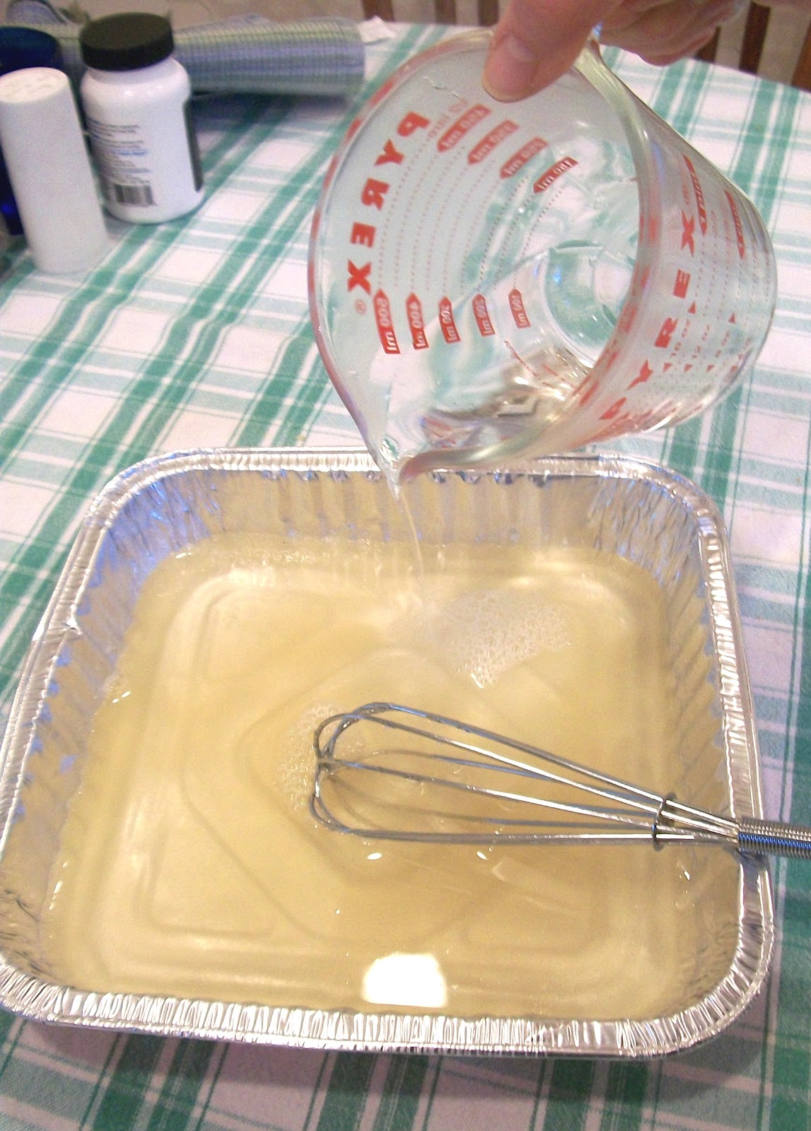 Julie B Booth Kitchen Surface Design Making a Gelatin Printing Plate