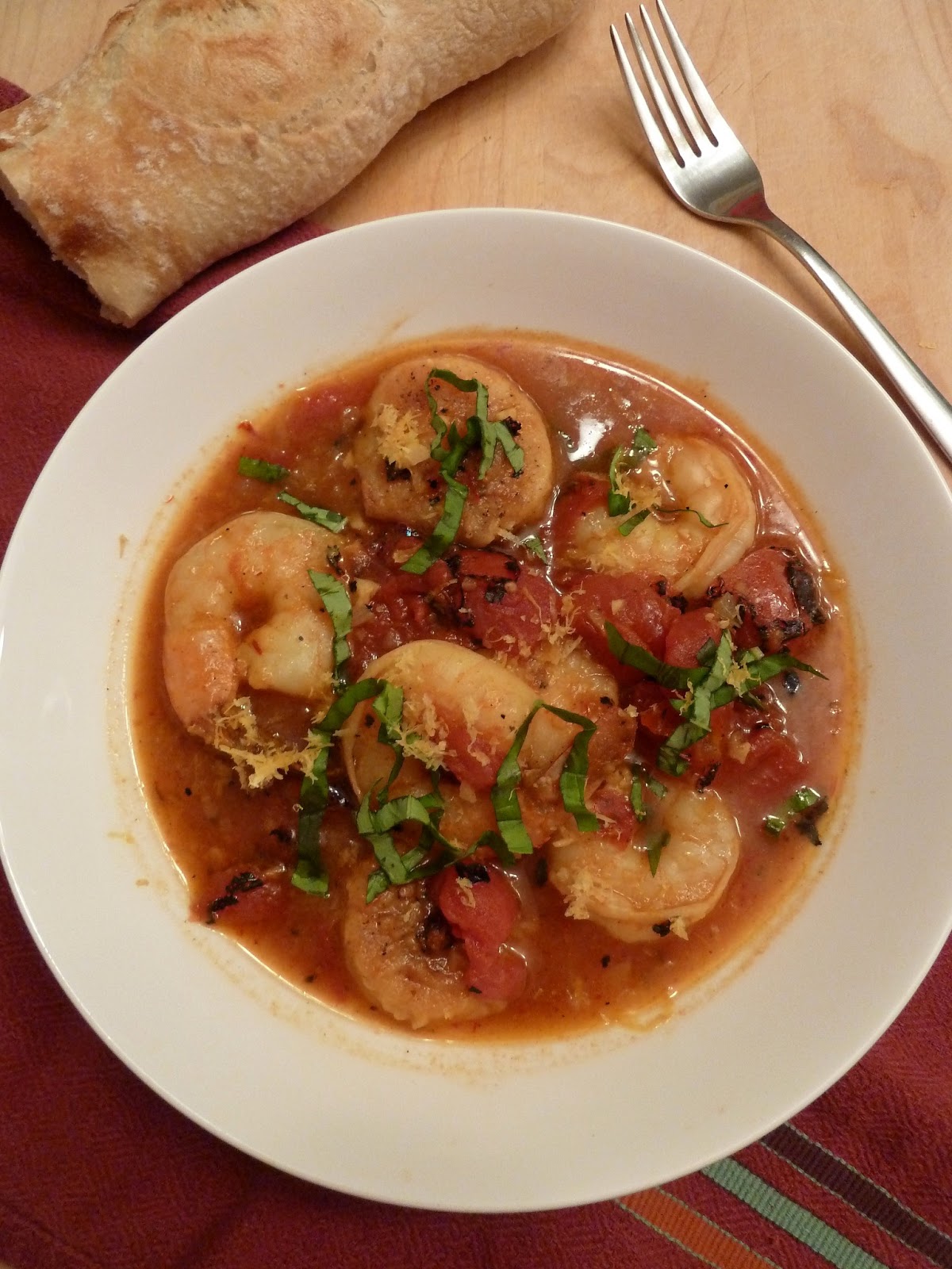 Cracked Pepper Shrimp and Scallops