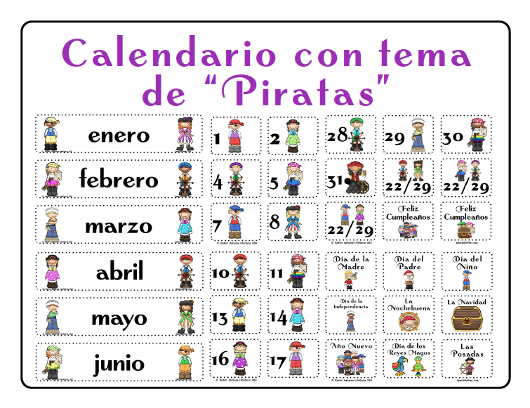 SpanishPrep Blog Win FOUR calendars in Spanish