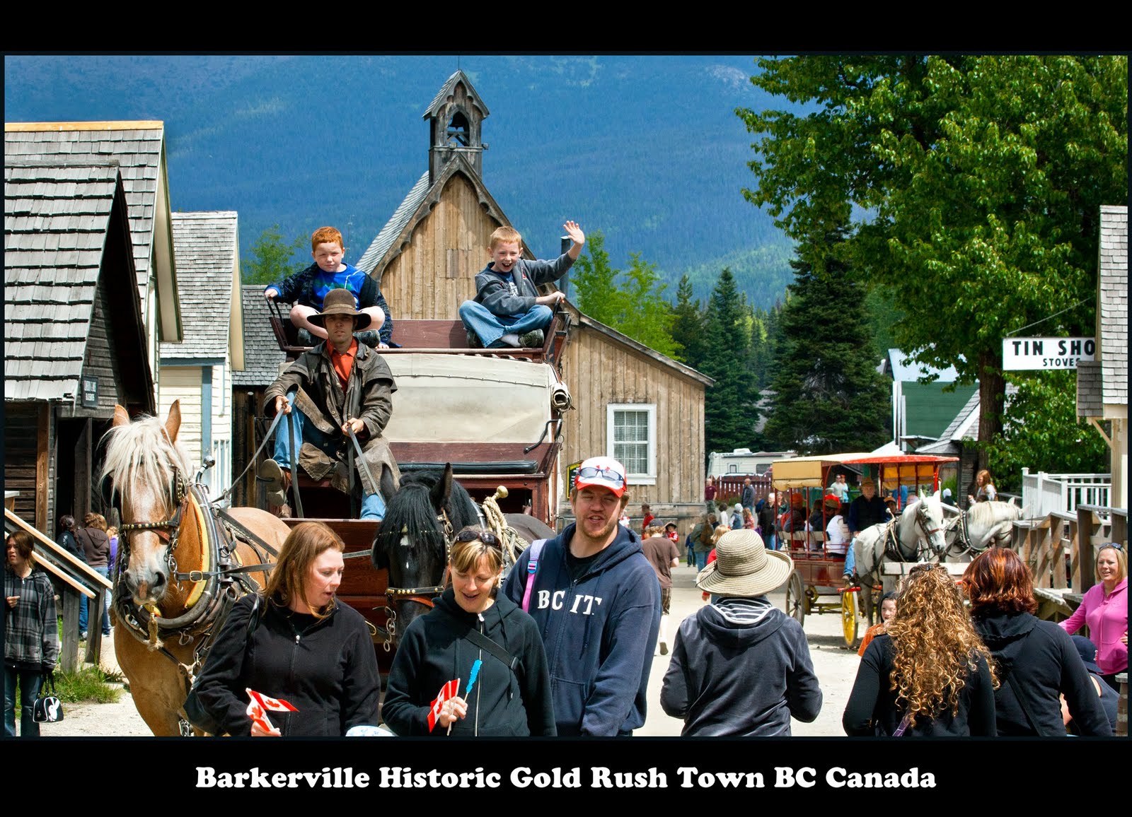 Barkerville Historic Gold Rush Town News from Bowron Lake Photography