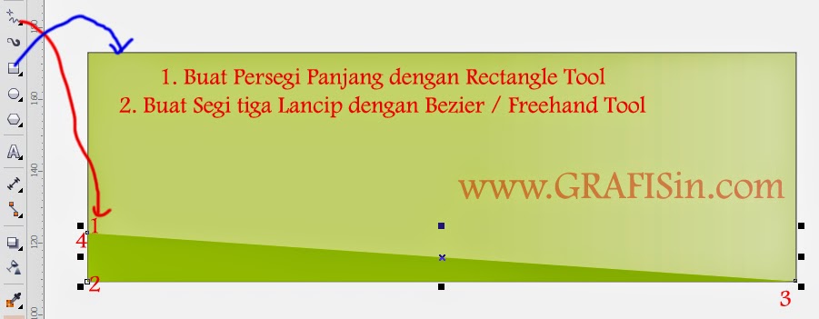 Tutorial Membuat Background Sederhana di CorelDraw GRAFISin
