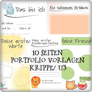 Portfolio Kindergarten Vorlagen Ideen