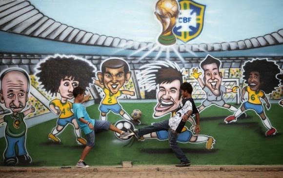 2014 World Cup Street Art